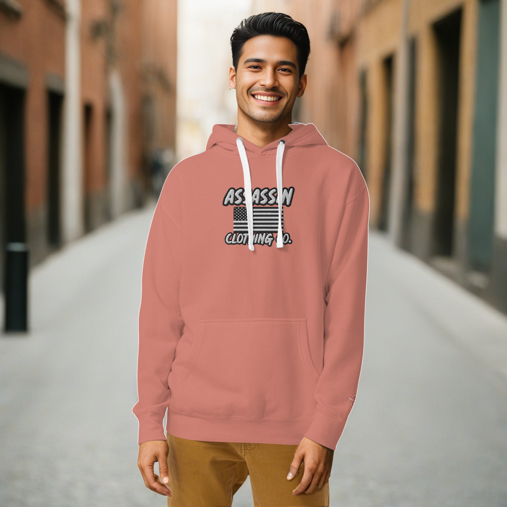 Assassin Embroidered Hoodie